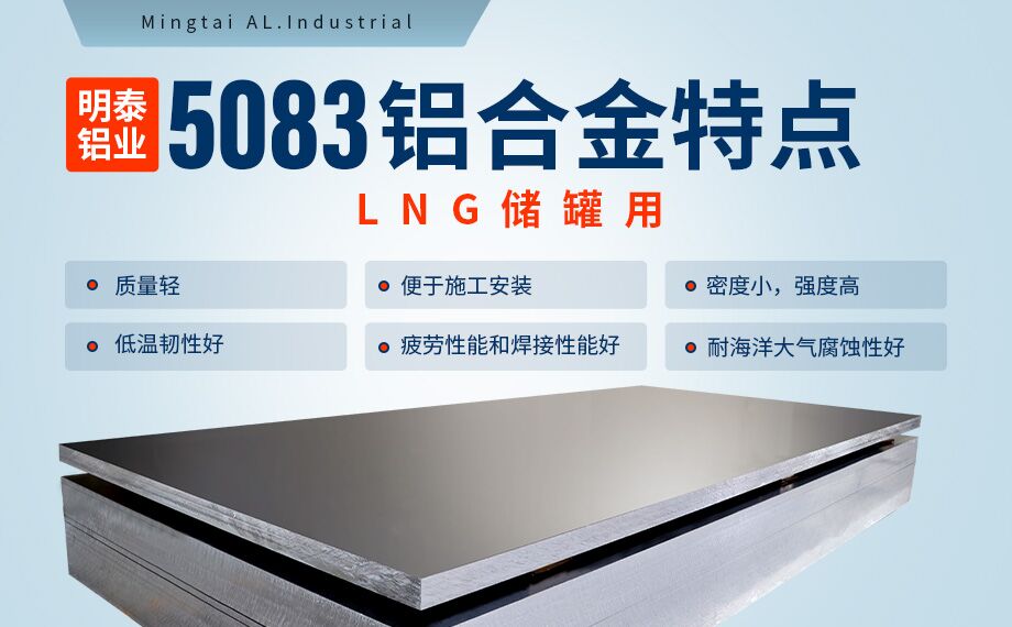 低溫儲罐用5083鋁合金_儲罐頂蓋_LNG儲罐吊頂用5083-O鋁板廠家-明泰鋁業-擁有16萬方以上的業績項目經驗 低溫儲罐用5083鋁合金_儲罐頂蓋_LNG儲罐吊頂用5083-O鋁板廠家-明泰鋁業-擁有16萬方以上的業績項目經驗